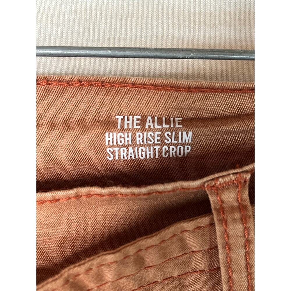 Kenzie Jeans the Allie High Rise Slim Straight Crop pants, size 2/26, EUC - Picture 3 of 10